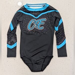 Rebel Athletics ALLSTAR CE Cheer Elite Uniform Cheerleading LEOTARD All Star YL